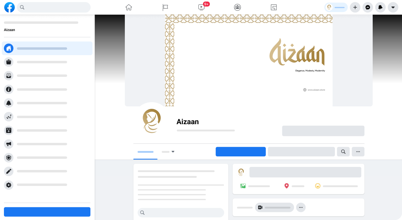 Aizaan Facebook Social Media Templates